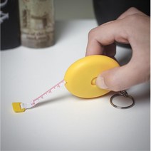 봉제용 몸치수재기 열쇠고리 줄자 1.5M 5개 휴대용줄자 측정