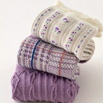 [메리고라운드아뜰리에]에일린 여성 주니어 양말 세트 선물 포장 예쁜 패션양말