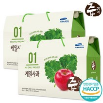 즙쟁이 즙쟁이 케일사과즙 2박스 60포, 상세 설명 참조, 단일옵션