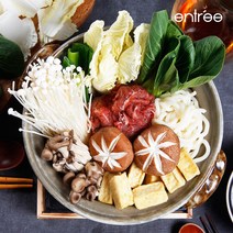 앙트레 정통 스키야끼 쿠킹박스 밀키트 (2인분) 960g, 915g, 1개