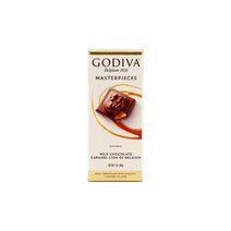 [Godiva] 고디바 마스터피스 카라멜 라이언 오브 벨지엄 밀크 초콜릿 타블렛 85 g, 85g