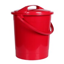 더죤 짤순이 음식물 쓰레기통 10L, 레드