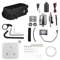 무시동히터 올인원무시동히터 usb온풍기 디젤 에어 주차 히터 2/5KW 12V 리모컨 및 LCD 온도 조절기 모니터 포함 자동차 트럭 rv 보트 버스용, 중국_2KW