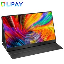 휴대용모니터 포터블모니터 휴대용 모니터 4K 17.3 인치 HDR IPS 100% Adobe RGB 3840x2160 USB C 3, 01 영국 플러그