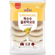 삼립호떡 옥수수 꿀호떡 요요 8입 192g, 1봉