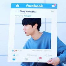 페이스북 판넬 포토존 (액자프레임+스티커)
