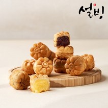 설빙 추억의 국화빵 (단팥1kg+슈크림1kg) 2kg