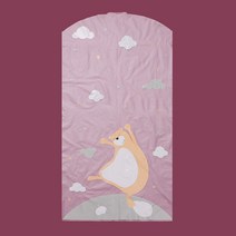 C2L 반투명 옷 덮개 수트 커버 2P 춤추는곰 60X120 수트커버 행거옷커버 PEVA옷커버 옷커버 옷덮개 의류커버 옷카바