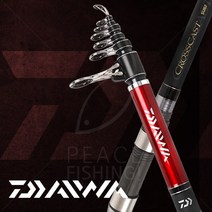 다이와 크로스캐스트 서프T 원투낚시대 장어 감성돔 도다리 낚시대 420 450, 25-390(낚시대)
