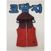 여03635 밀레정품 후드탈부착 포켓 허리셔링 사파리 야상 조끼 베스트 아웃도어 중고구제 코딱지구제