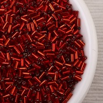 [3504]막대비즈 3mm 레드(11) 10g