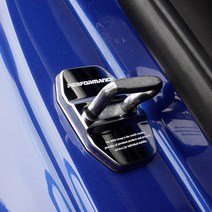 [모터스파이]BMW X6시리즈 G06 도어 녹방지 커버 도어스트라이커, 실버