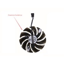 Gigabyte GTX1060 GTX1050 GTX 1060 1050 P106 For POWER LOGIC PLD09210S12HH 87mm 나사 39mm GPU 그래픽 카드 냉각, 03 Counterclockwise Fan