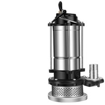 오수 처리 수중 펌프 잠수 슬러지 워터 하수 폐수, 550W 1인치 10m케이블 (베어메탈)