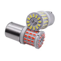 더뉴 레이 57발 LED 깜빡이등 브레이크등 미등 2개1세트, 화이트 더블 2개1세트