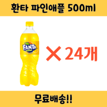 환타 파인, 환타 파인애플 500ml, 업소용, 24pet