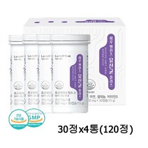 식약처인증 여성질유산균 임산부 갱년기 한국 여성 질 에서 유래한 아연 엽산 특허3종 락토바실러스 장건강 질건강 특허 유산균 M3영양제 건강 기능식품, 500g, 120정
