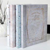 무지 기념일 선물 태아 사진 보관 돌 아기 100일 가족 꾸미기 학급 만들기 셀프 스크랩북 성장 엘범앨범, 민트