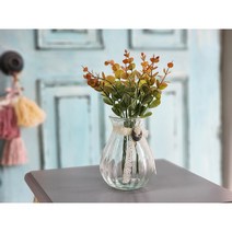 쉐비블랑체 유칼리툽스 부쉬 가지 2칼라 유카리 조화 봄맞이 집꾸미기 인테리어 소품, 레드, 가지3p