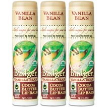 뱃저 코코아 버터 립 밤 7g, Vanilla Bean, 3개