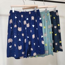 국산 여성 레이온 3부 5부 잠옷반바지
