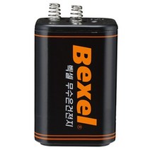벡셀 망간 건전지 9V 6V 랜턴 6F22 1SW 4R25 4FM, 망간 건전지 6V(4R25 4FM) 1개