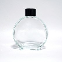 코코 스크류 속캡포함 선물용 디퓨저용 유리병 디퓨져공병 인테리어 소품, 블랙캡
