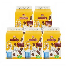 알루이 미니 더 심슨 초코맛 비스킷시리얼 135g 4EA