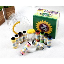 GL 반짇고리 바느질세트 쌈지 실 바늘 휴대용 혼수용 실타래 골무 반지함 미용세트, 해바라기반지함