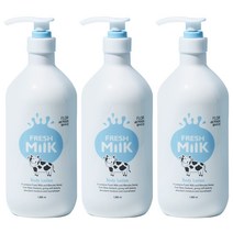 플로르드망 프레시밀크 우유 바디로션 1000ml mommysoup, 3개
