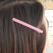인조이박스 무광 일자 옆머리핀 단발머리핀 SJN07D