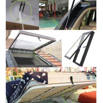 주방 악세사리 유니버설 자동차 가스 스트럿츠 보닛 후드 2 개 300-600mm 트렁크 테일 게이트 충격 리프, 한개옵션1, 04 450mm