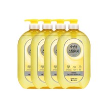 자연퐁 스팀워시 레몬향 용기 750ML * 4개