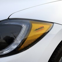 [카르쉐] 아반떼AD 리플렉터 필름 헤드라이트 차량 스티커, 1세트