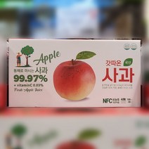 갓따온 사과 착즙주스 100ml x 30입