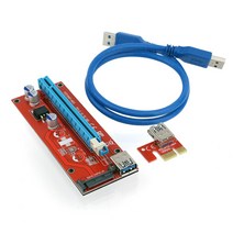 최신형 PCIE 16X 채굴 라이저카드 NEXT-10BCR, 단품