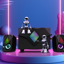 컴퓨터 우퍼 스피커 게이밍 pc 2.1채널 사운드바