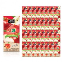 미닛메이드 조이 사과 195ml X 32개 과채 음료 과즙 혼합 팩 수 착즙주스 맛 미닛메이드 팩 음료, 단품