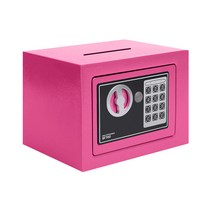 [sf파문73] 아이이피 미니 디지털 가정용 금고 SF700, 핑크