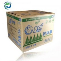 두루마리 화장지 500X16p 대용량 사무실 화장실 휴지, 1
