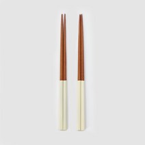 [JAJU/자주] 베이지 핸들 옻칠 젓가락 2조, 기타