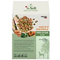 무곡물 전견용 소프트 사료 치킨 야채 1.2KG 1개 닭고기사료-72394EA, AC_ 본상품선택