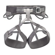 Petzl SAMA 유니 하네스 - 체육관 암장 또는 멀티 피치 루트용 암벽 등반 그레이 XL165106