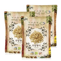 푸른들판 국내산 무말랭이 무우말랭이 말린 무 무우 차 국산, 3개, 300g