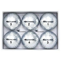 크로맥스 골프공 6개실버 메탈릭 M5, 은