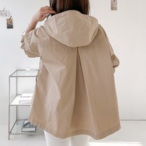 가성비갑 후드사파리야상점퍼 A라인루즈핏바람막이 웨더코트