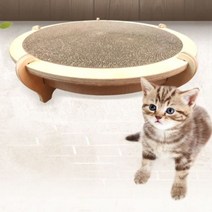 고양이 반려묘 보울 원목 스크래쳐 쉼터 하우스, 옵션, 1