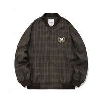 EBBETSFIELD 이벳필드 1935브루클린 이글스 체크 스타디움 자켓 브라운 1935 브루클린 EB2301JK02BR