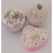 Happy Scents 배쓰밤 x 2팩 BOGO PROMO 각 200g 보습 목욕 및 편안한 향기 웨이크 미 업 커피 USA 미국, Purple Paradise