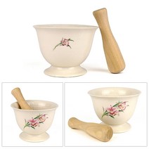 도자기절구 소 나무절구공이 절구공이